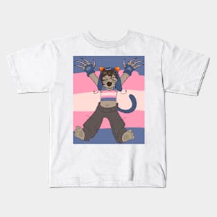 TRANSRIGHTS NEPETA!!! Kids T-Shirt